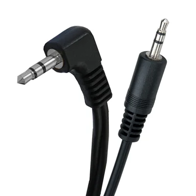 Cabo P2 90o Estereo X P2 Estereo 30 Cm Cbpd0007 Preto Storm