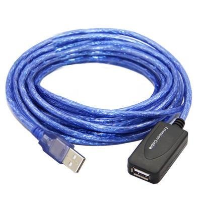 Cabo Extensor USB 2.0 Ativo, A Macho - A Fêmea, 10Mts