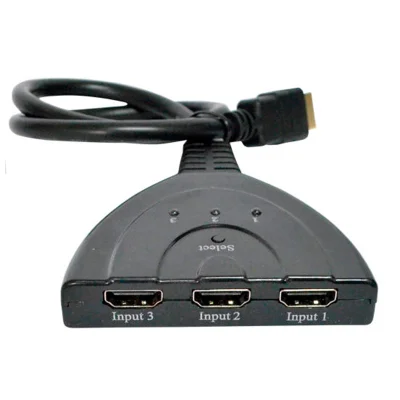 Chaveador Hdmi Com 3 Entradas