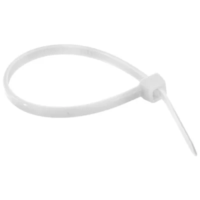 Abraçadeira Nylon 10cm Para Organização De Cabos - Pacote Com 100 Unidades