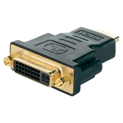 Adaptador Conversor HDMI Para DVI-I, Dual Link, 24+5 Pinos, HDMI M X DVI-I F