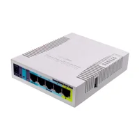 Roteador Wi-fi Mikrotik Rb951ui-2hnd - 5 Portas Lan - 1 Porta Poe - Reg. Anatel: 03138-19-07555