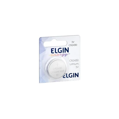Bateria De Lítio Cr2430 Elgin 82304 - Unidade