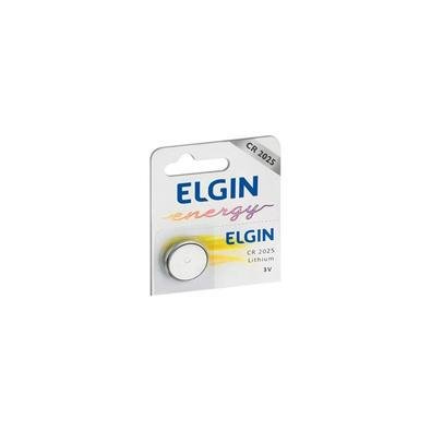 Bateria De Lítio Cr2025 Elgin 82192 - Unidade - Para Alarmes Automotivos, Calculadoras E Câmeras
