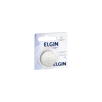 Bateria De Lítio Cr2477 Elgin 82306 - Unidade