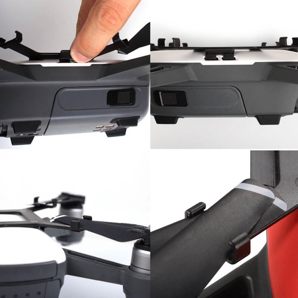 Imagem 3 de 5 do produto Suporte Protetor E Trava Para Hélices Do Drone Dji Spark - Sunnylife