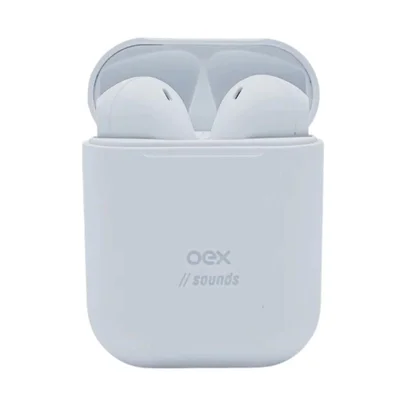 Fone De Ouvido Bluetooth Candy Branco Oex Tws11