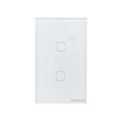 Interruptor Smart Wi-fi Touch 2 Intelbras Ews 1002 Branco - Bivolt
