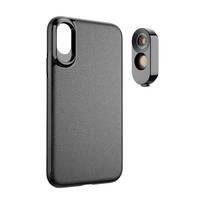 Lente Olho De Peixe E Telefoto + Case Para Iphone Xs Max Apexel