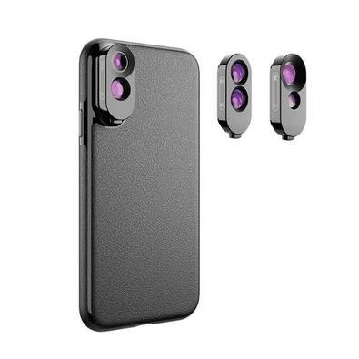Kit De Lentes + Case Para Iphone Xs Max Apexel
