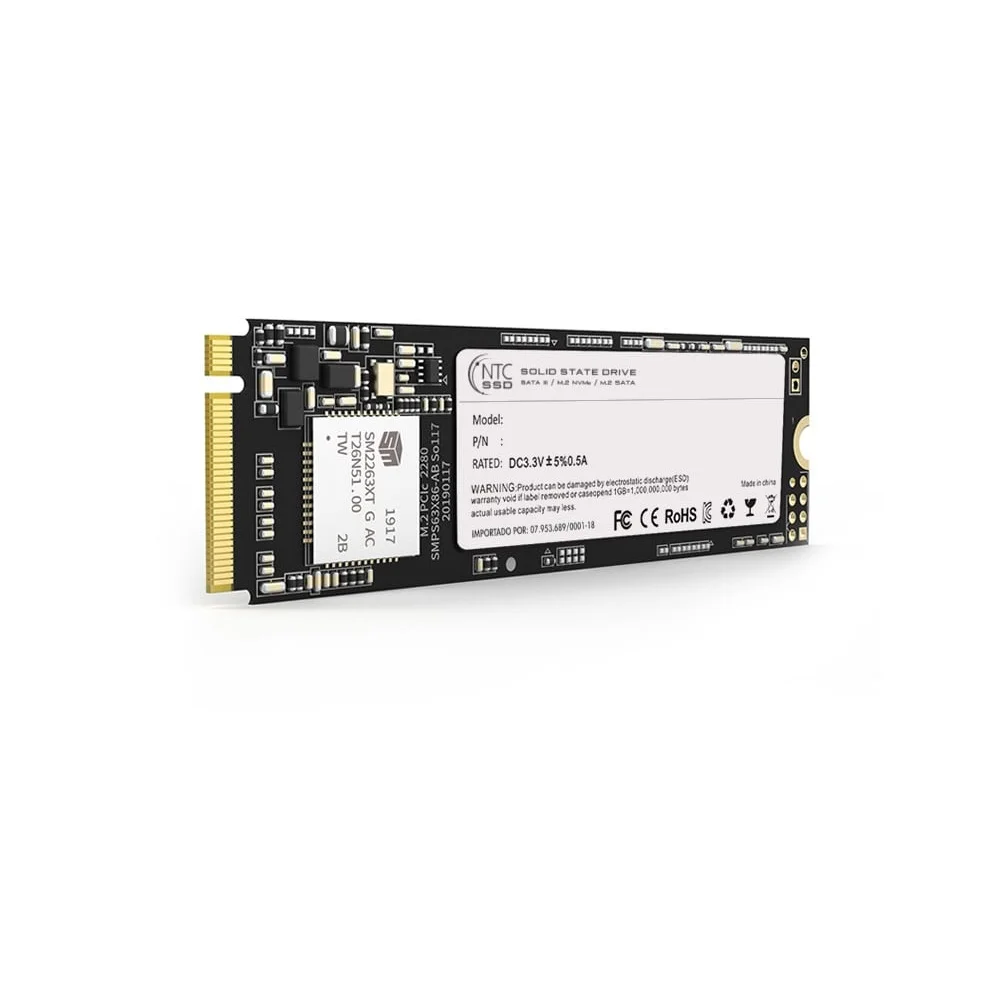 SSD NTC 256GB Nvme M2 2280 KaBuM