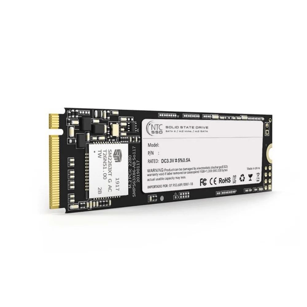 SSD NTC 256GB Nvme M2 2280 KaBuM