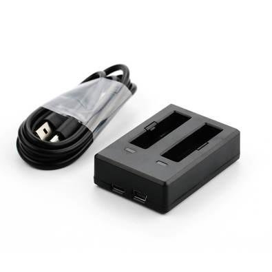 Carregador Duplo Para Câmera Sjcam M20 Series