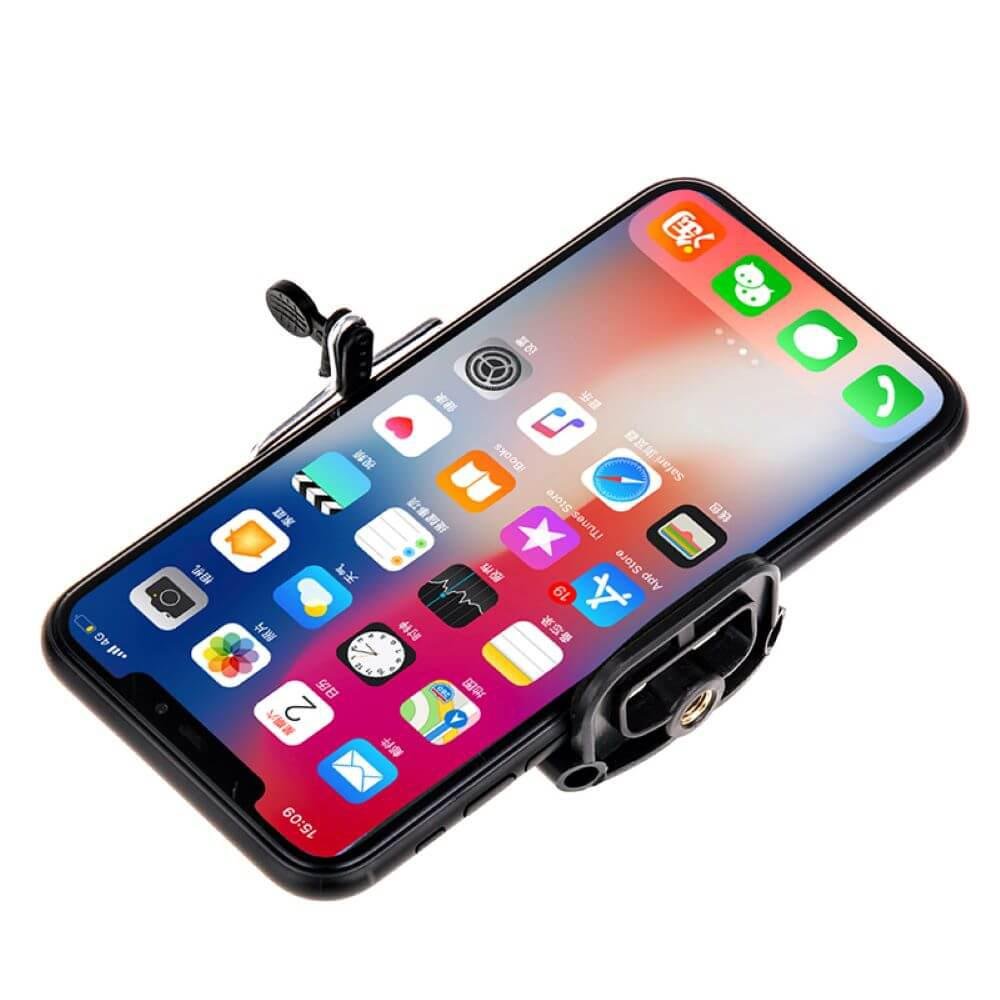 Imagem 2 de 5 do produto Suporte Funpro Clip Universal, Para Smartphone, Com Encaixe 1/4 Polegadas