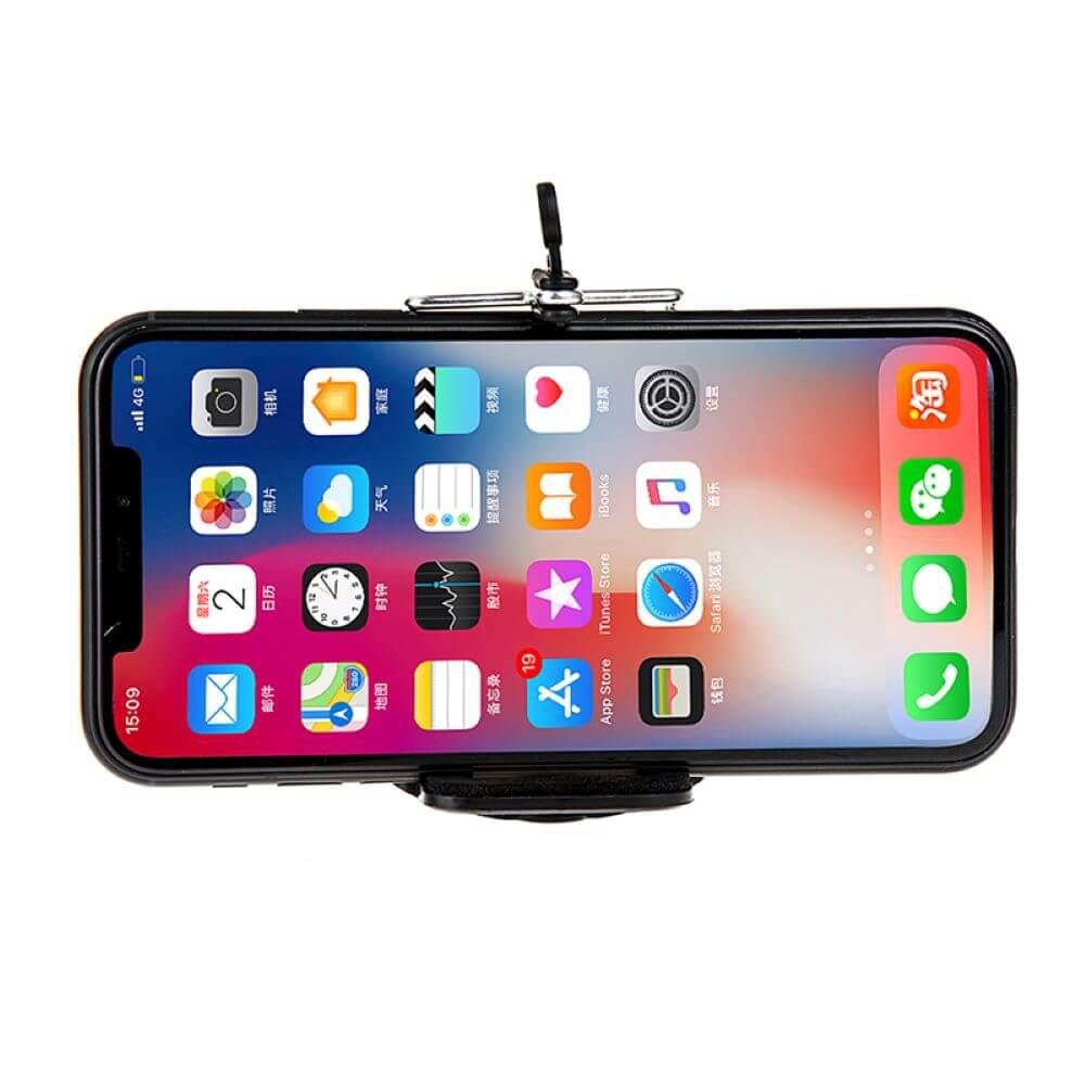 Imagem 3 de 5 do produto Suporte Funpro Clip Universal, Para Smartphone, Com Encaixe 1/4 Polegadas