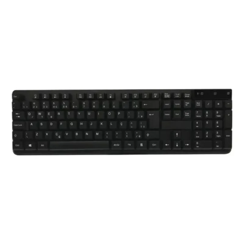 Imagem 3 de 5 do produto Teclado E Mouse Sem Fio Oex Work Tm408 Preto Abnt2