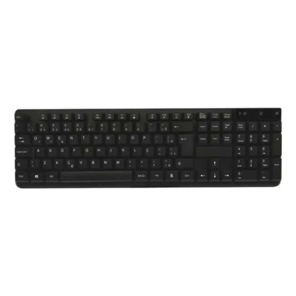 Imagem 5 de 5 do produto Teclado E Mouse Sem Fio Oex Work Tm408 Preto Abnt2