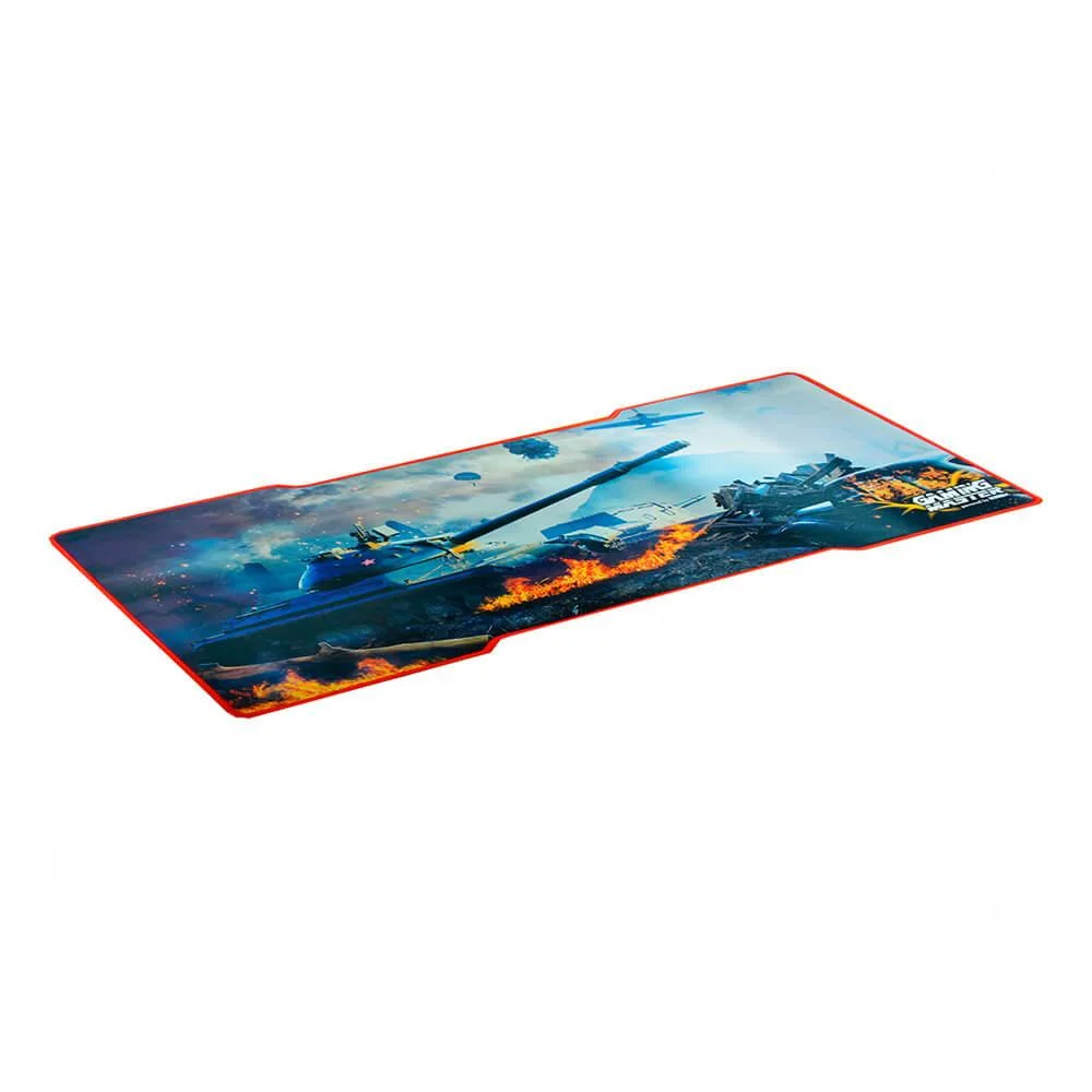 Imagem 2 de 2 do produto Mouse Pad Gaming War Tank 800x350x3mm Preto Fx-x8135 K-mex
