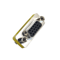 Emenda para cabos VGA DB15 prolongue seu tamanho usando essa emenda.   Prolongue seu cabo vga com essa emenda de 15 pinos.   Um conector DB contém dua