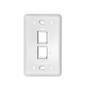 Conjunto 4x2 Com 1 Saída Rj45 Cat5