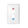 Conjunto 4x2 Com 1 Saída Rj45 Cat5