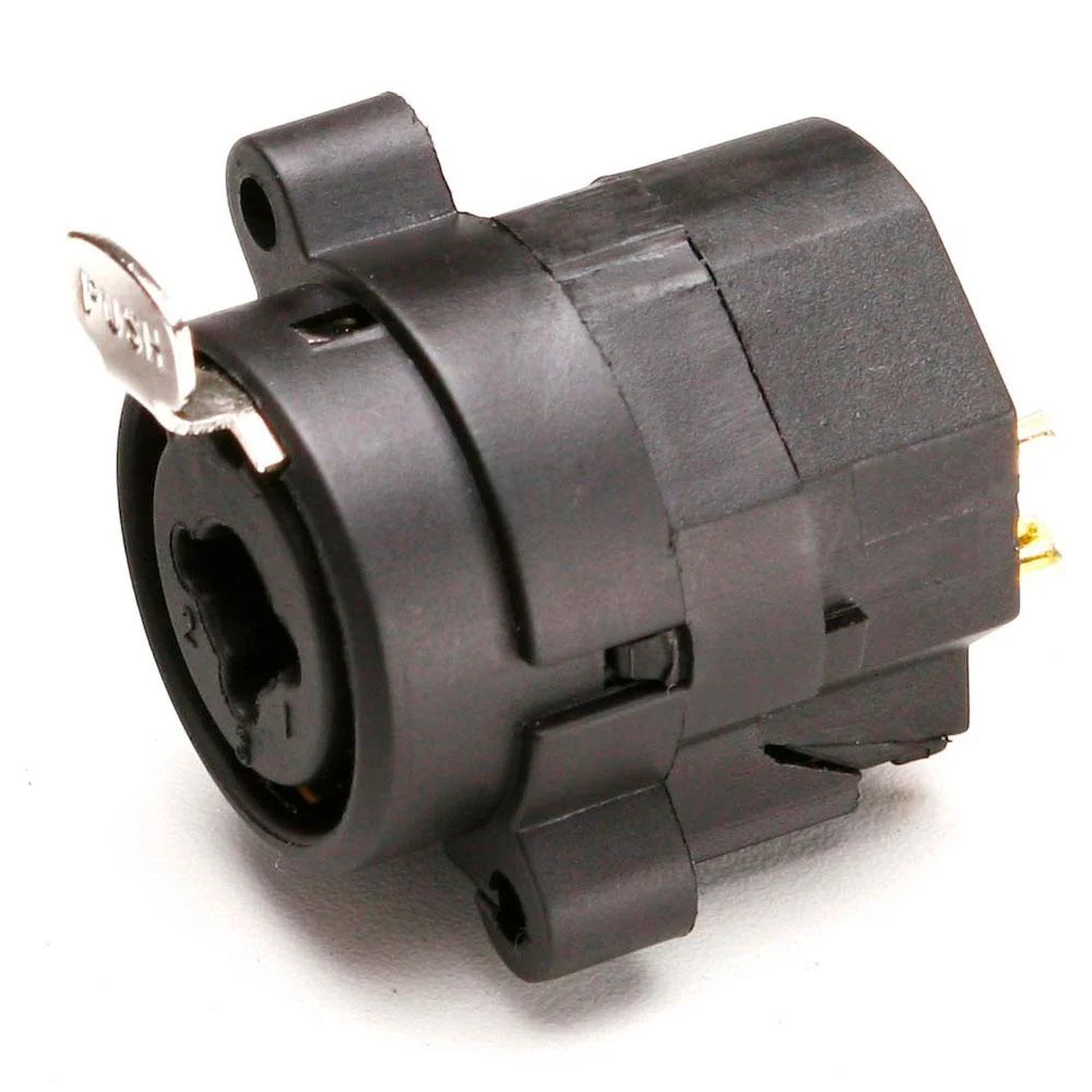 Imagem 2 de 2 do produto Conector Xlr Combo Santo Angelo Para Xlr E P10 Preto