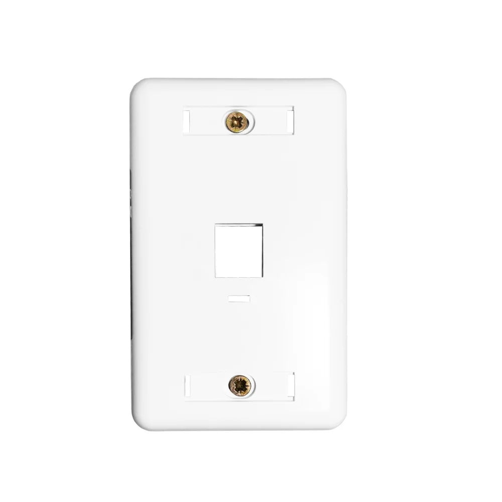 Imagem 3 de 4 do produto Kit 2 Espelhos De Parede 4x2 Com 1 Saída Rj45 Cat6