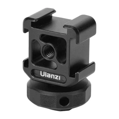 Adaptador De Montagem Triplo Sapata Para Microfones / Leds / Monitores - Ulanzi