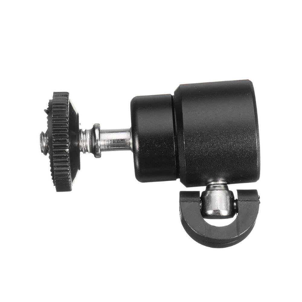 Adaptador Giratório Ball Head Com Encaixe 1/4 Polegadas