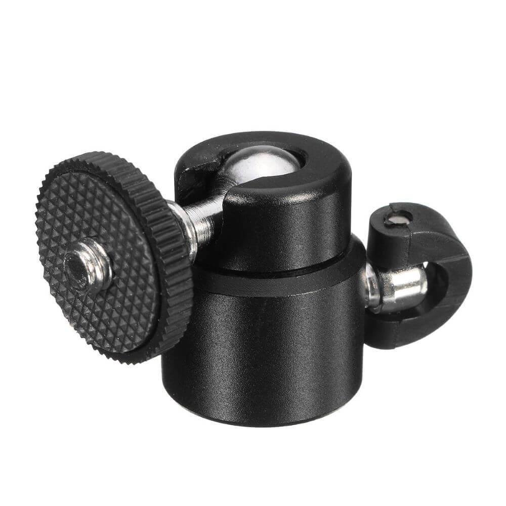 Adaptador Giratório Ball Head Com Encaixe 1/4 Polegadas