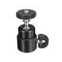 Adaptador Giratório Ball Head Com Encaixe 1/4 Polegadas