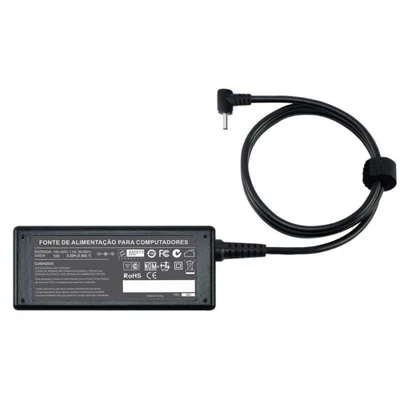 Fonte Carregador P/ Asus Eee Pc Seashell 1015t 19v 2.1a Agu 608 - Bivolt