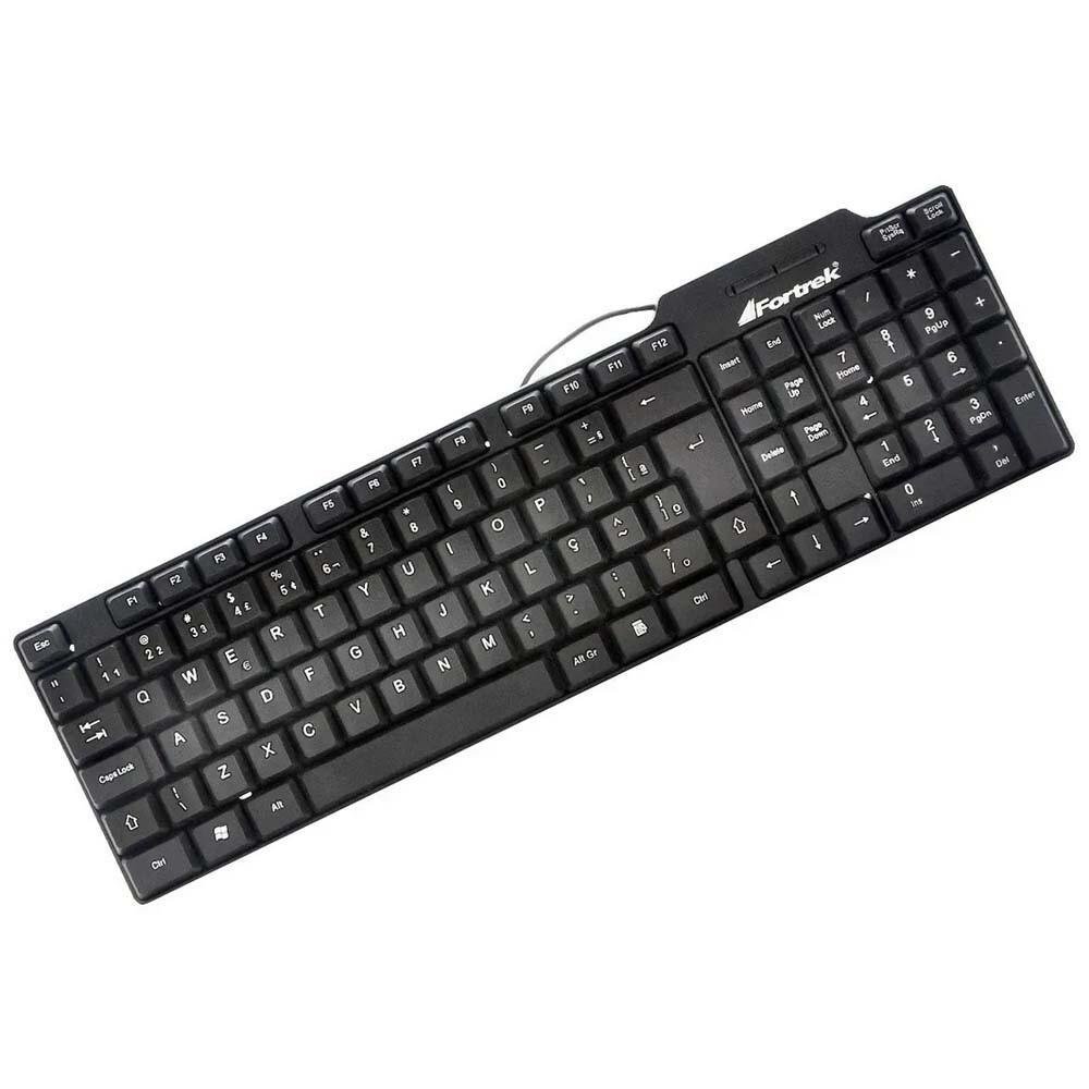 Imagem 2 de 3 do produto Teclado Standard Usb Skl-106 Preto Fortrek