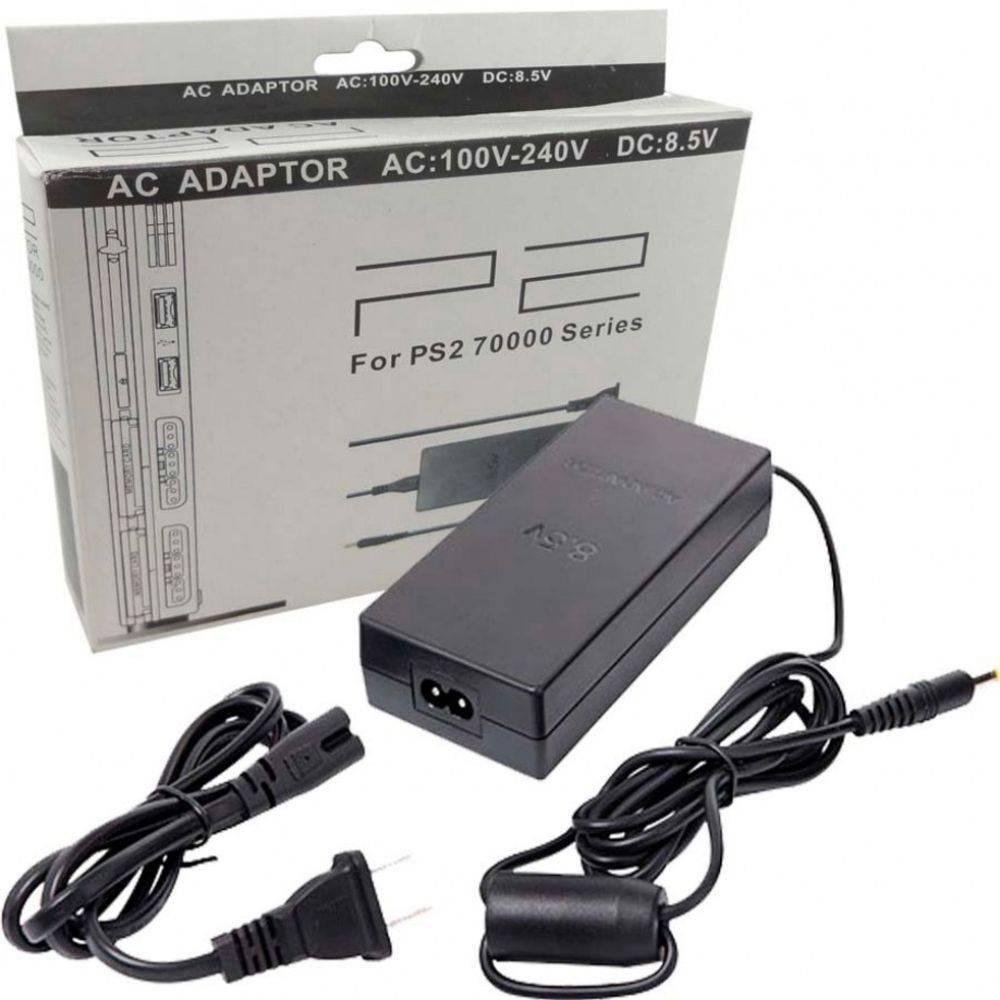 Imagem 2 de 3 do produto Fonte Playstation 2 Slim Series 70000 8.5v Com Cabo Bivolt
