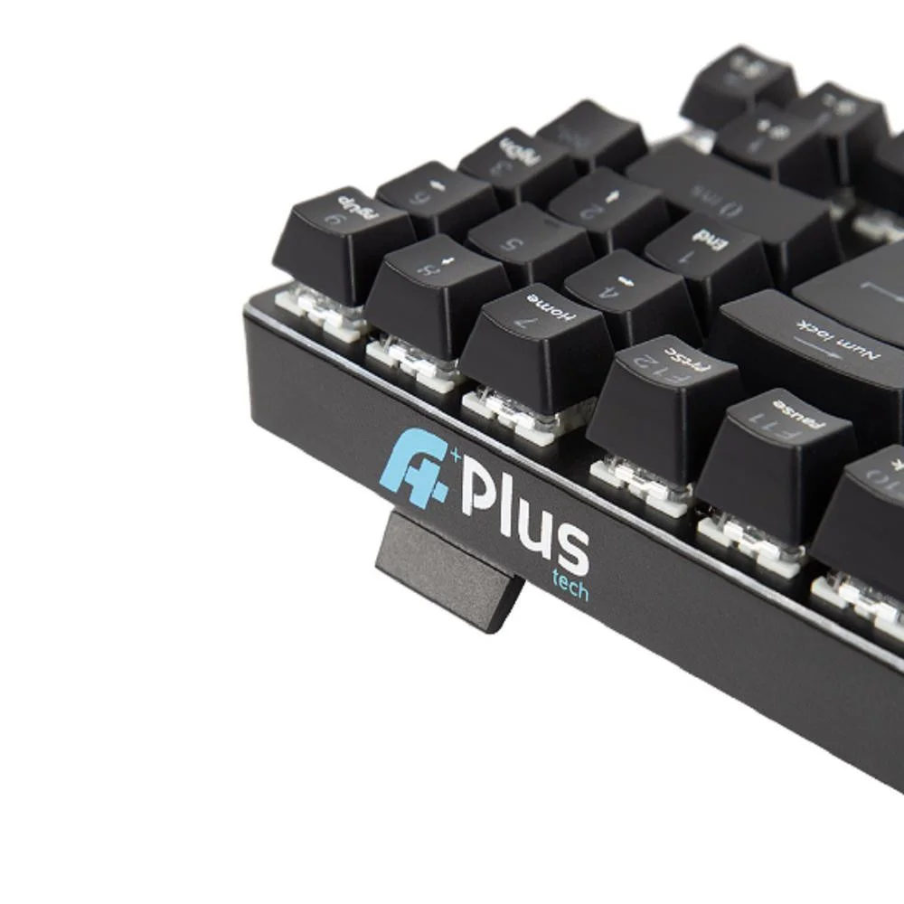 Imagem 4 de 5 do produto Teclado Gamer Aplus Tech Barak Rainbow Mecânico Abnt2 Switch Outemu Blue - Ap-kb-3995.