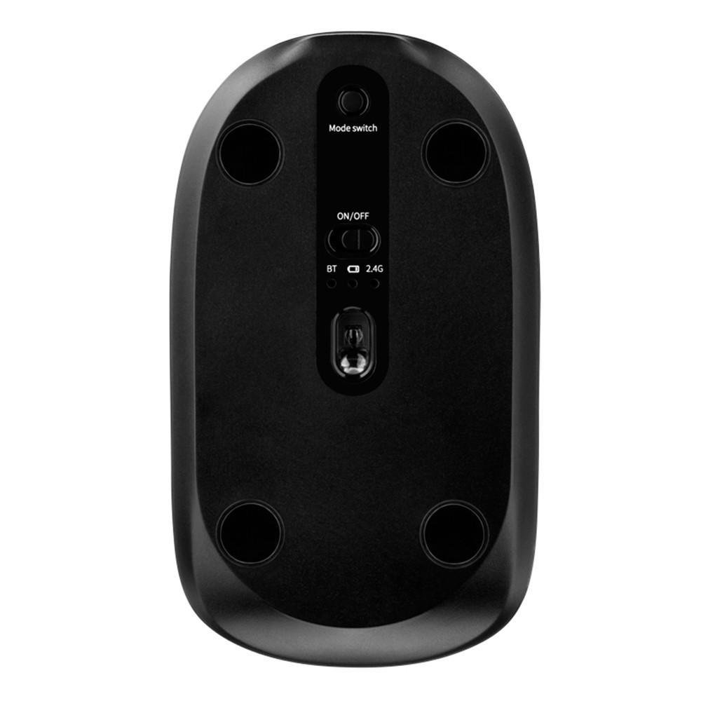 Imagem 2 de 5 do produto Mouse Sem Fio Multi, Bluetooth, 2.4Ghz, 1600 DPI, Pilha, Grafite - MO333