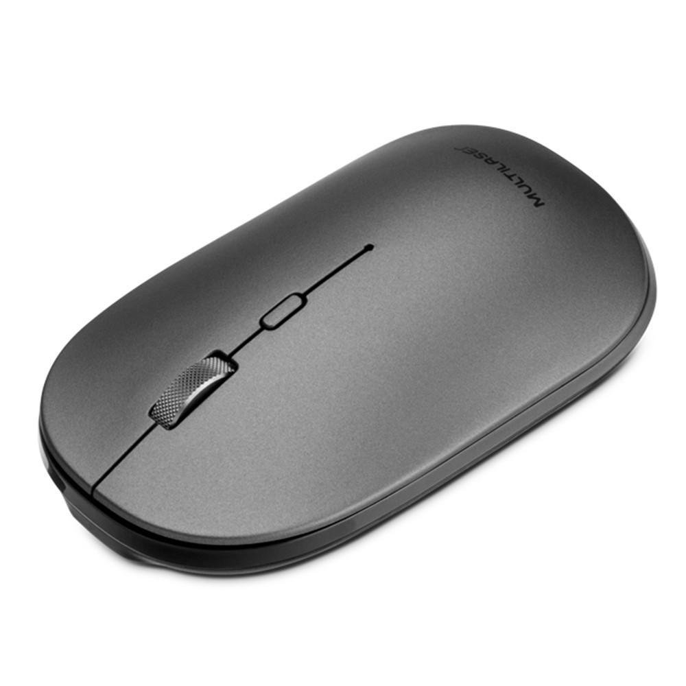 Imagem 4 de 5 do produto Mouse Sem Fio Multi, Bluetooth, 2.4Ghz, 1600 DPI, Pilha, Grafite - MO333