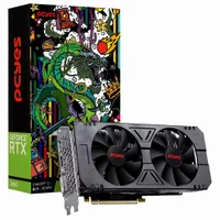 Placa de Vídeo PCYes RTX 2060 NVIDIA GeForce GEF 6GB, GDDR6, 192 Bits, Dual FAN, Full Size
