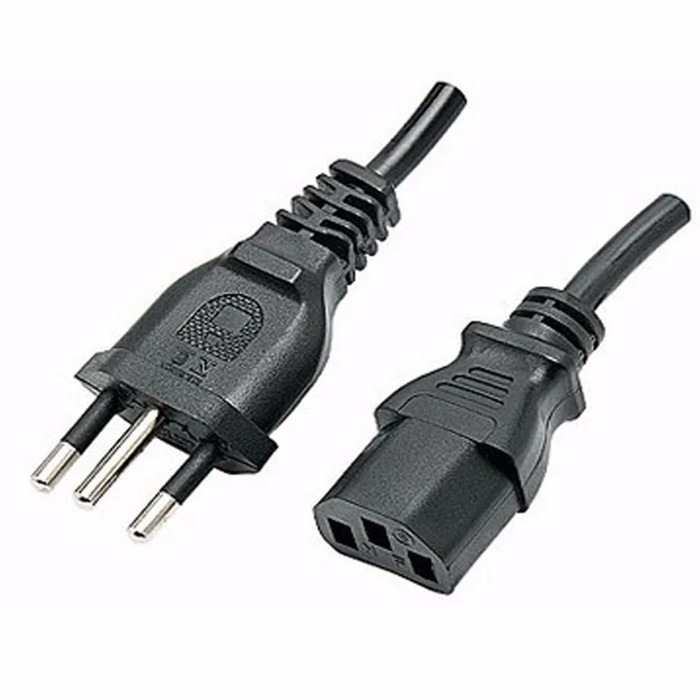Imagem 3 de 3 do produto Cabo De Força Hayom, Para PC, Fonte Tripolar, 10A, 1.2M - CB1145