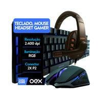 O combo de teclado e mouse para jogos OEX Punch apresenta várias funções que ajudam o jogador a extrair o seu potencial máximo em seus jogos. Ele cont