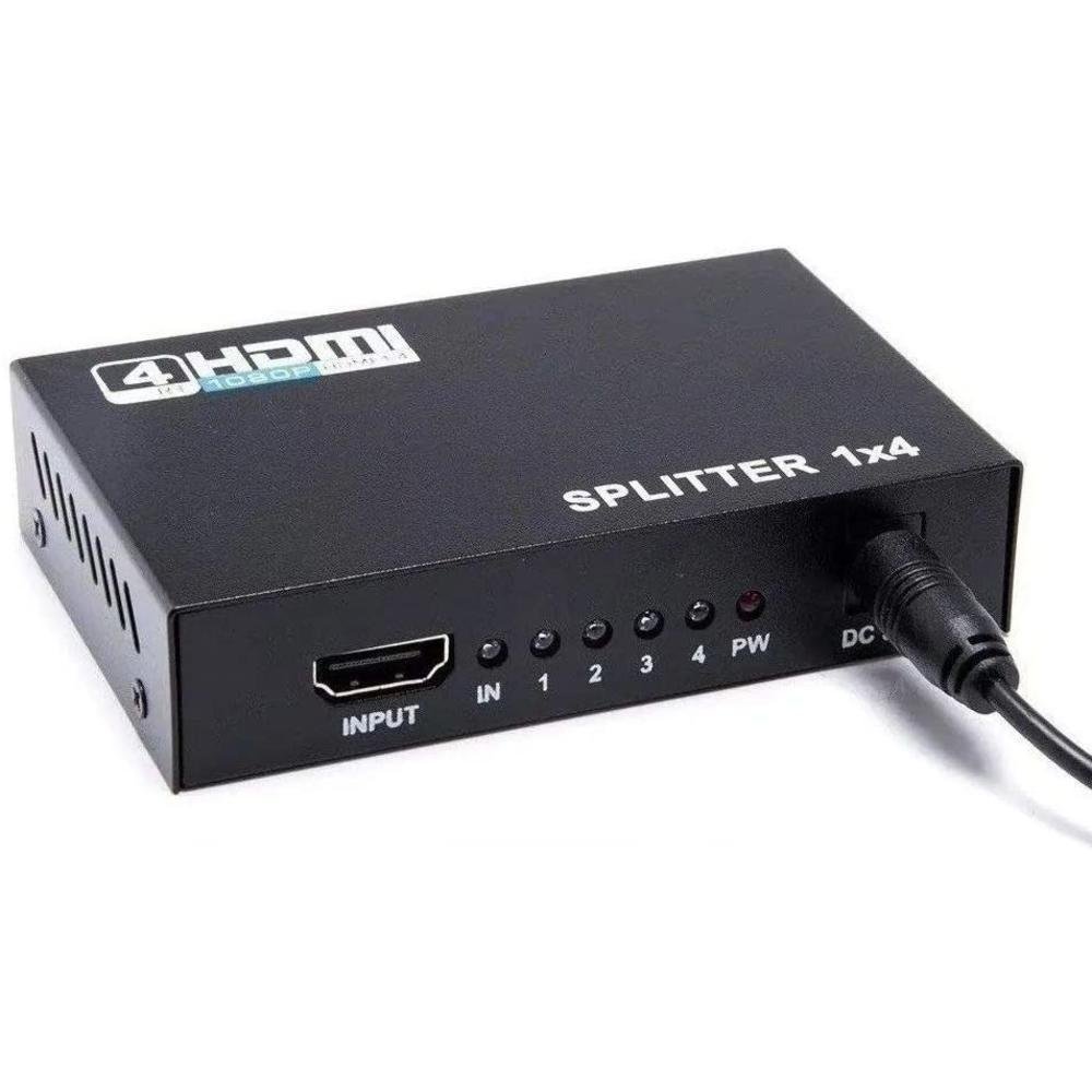 Amazon | HDMIスプリッター1x4 HDMI 分配器 1入力4出力 4K 60Hz