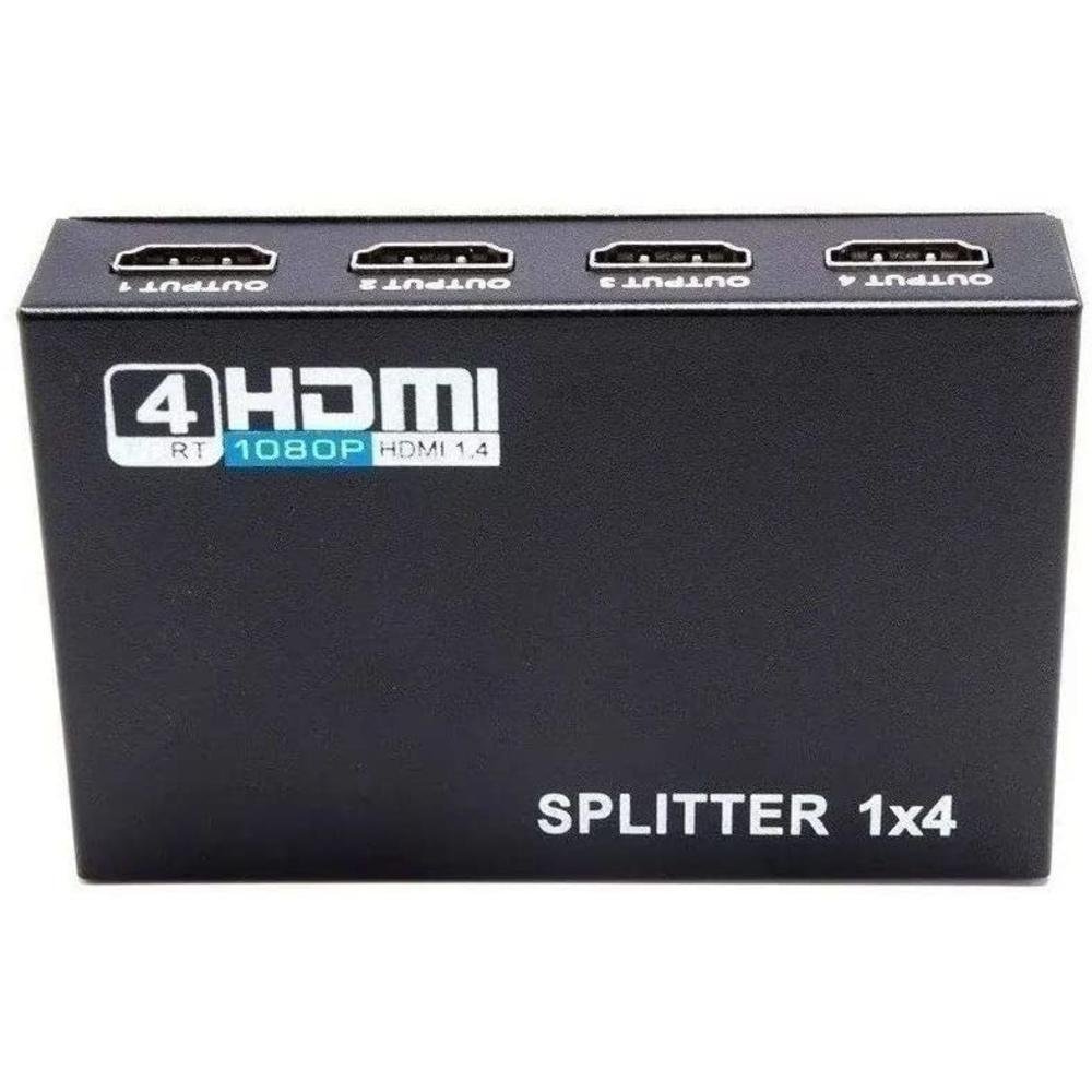 Imagem 3 de 3 do produto Splitter Distribuidor Hdmi 1x4 Divisor Full Hd 1.4 3d