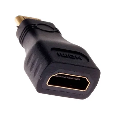 Adaptador Mini HDMI Para HDMI Femea 1080p Para Camera Canon