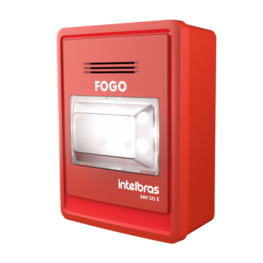 Imagem 2 de 2 do produto Sinalizador Audiovisual Enderecavel Sav521e