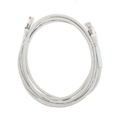 Cabo De Rede Patch Cord Cat.5e 2m Montado Cinza