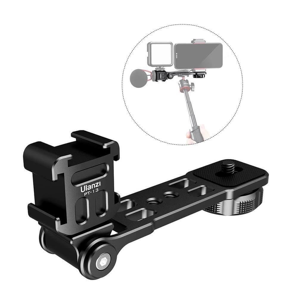 Imagem 3 de 5 do produto Placa Multifuncional De Montagem Para Microfones  Leds  Monitores Ulanzi