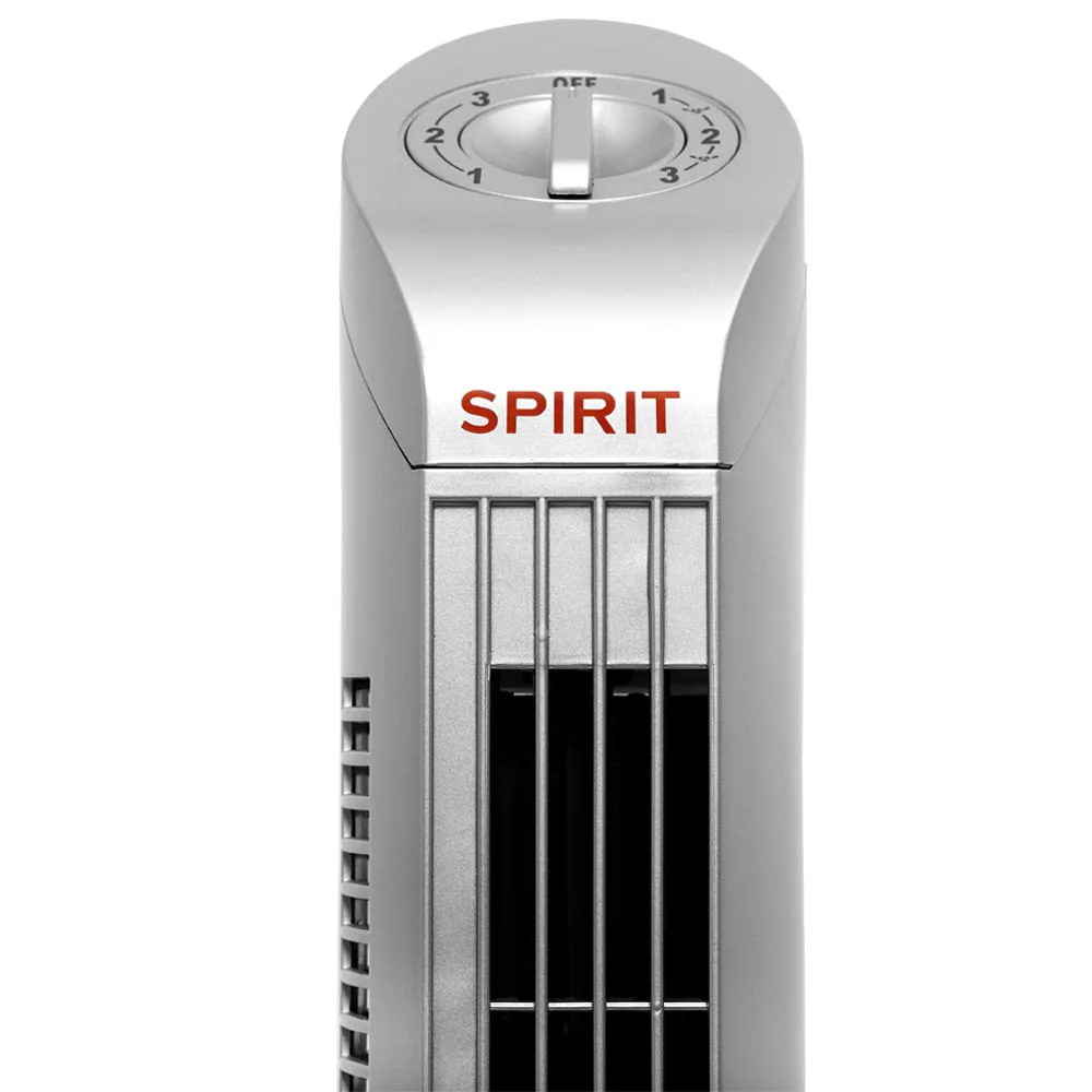 Imagem 2 de 5 do produto Ventilador Torre Spirit Maxximos Elegant Ts700 Preto Prata 127v