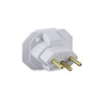 Adaptador De Tomada Tripolar Antigo Para Novo Branco 4313 1 Un Force Line