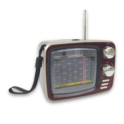 Radio Portatil Retro Bluetooth 5w Am/fm/sw Usb/sd Kapbom