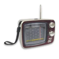 Radio Portatil Retro Bluetooth 5w Am/fm/sw Usb/sd Kapbom